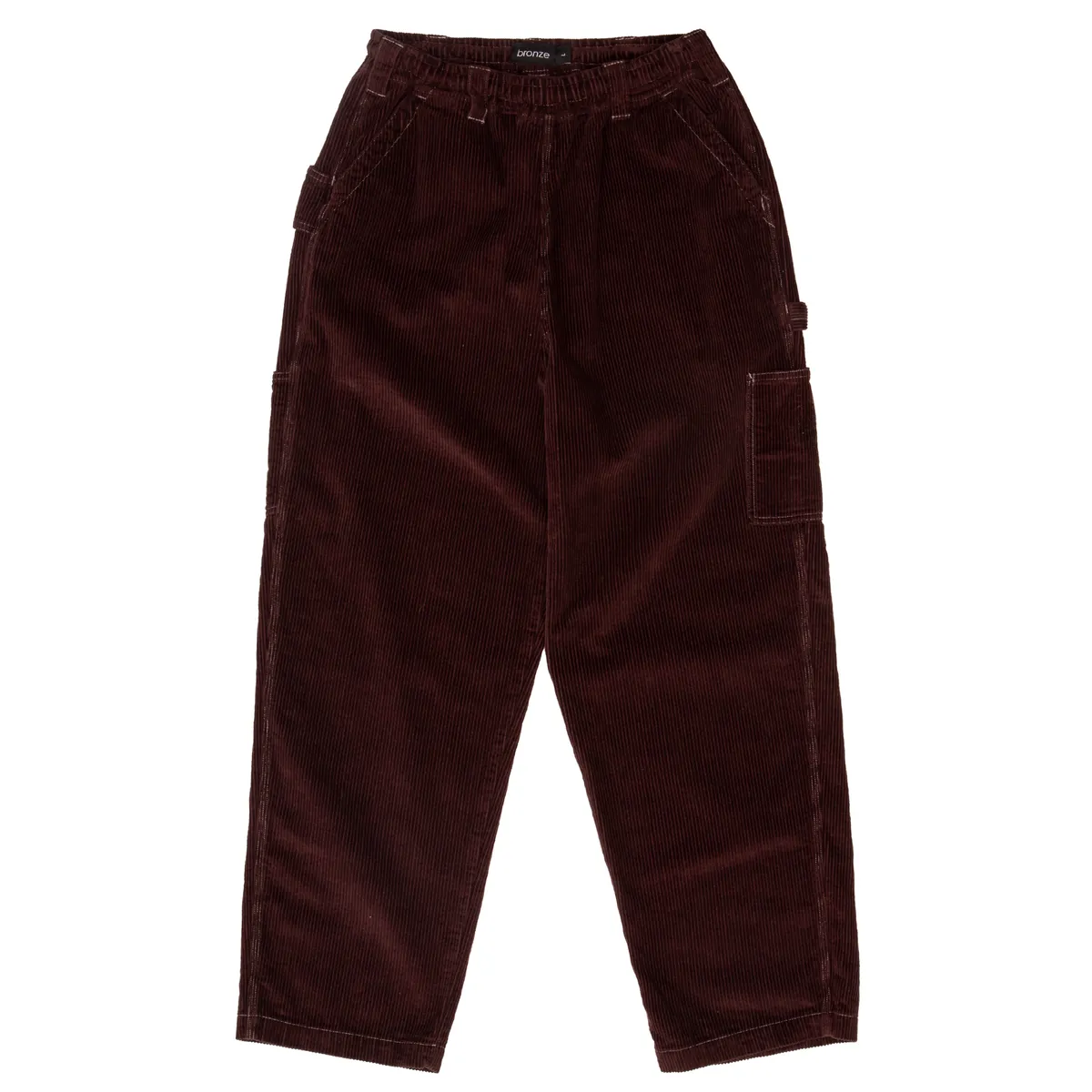 Bronze 56k Corduroy Relaxed Pants (Burgundy)