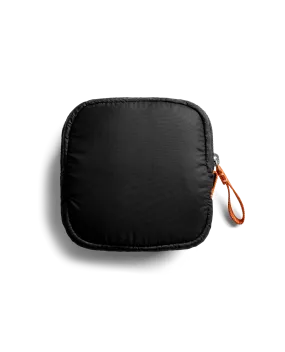 Carbon Black Easy Square Pouch