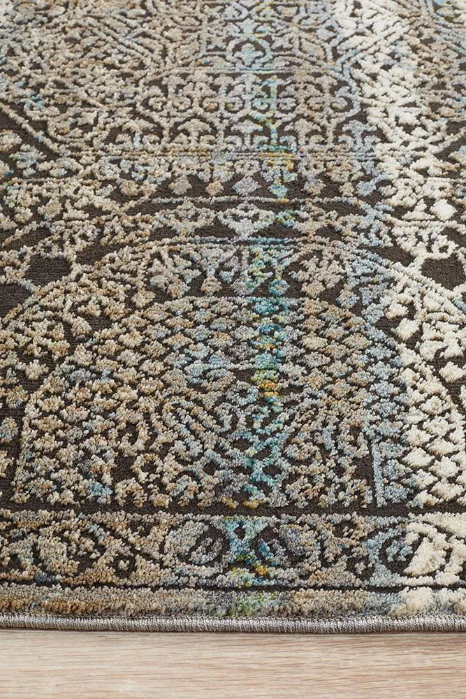 Fluid Morrow Modern Blue Rug