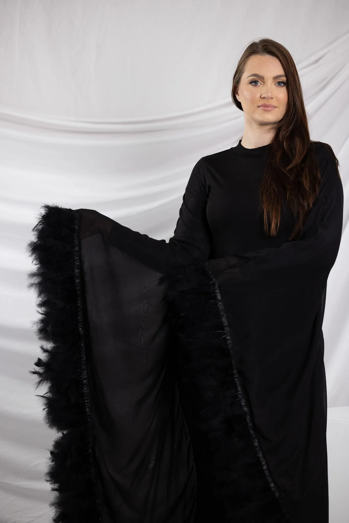 Kairo Feather Detailed Dress
